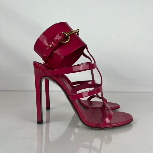 Gucci Ursula High Heel Sandle in Blossom, Size 36.5 EU/ 6 US - Picture 13 of 16